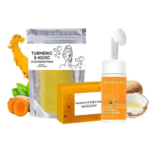 Kit pulizia viso alla curcuma